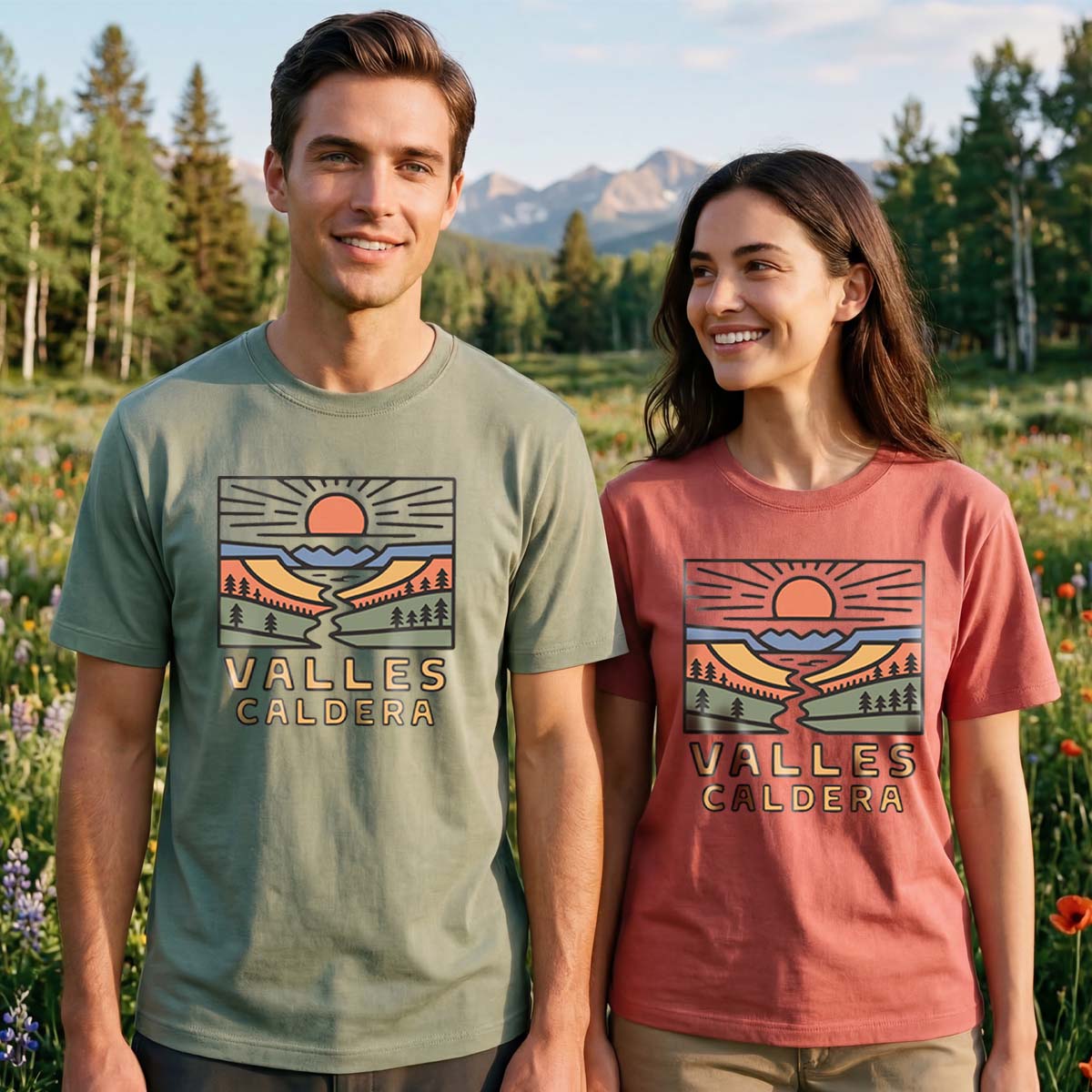 Valles Caldera National Preserve Tee Cotton Classic T-Shirt