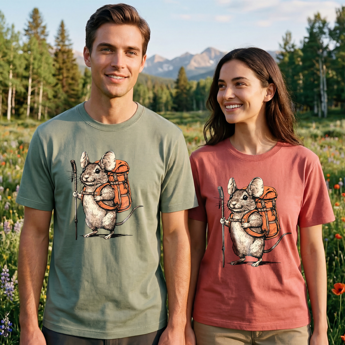 Field Mouse Backpacker T-Shirt