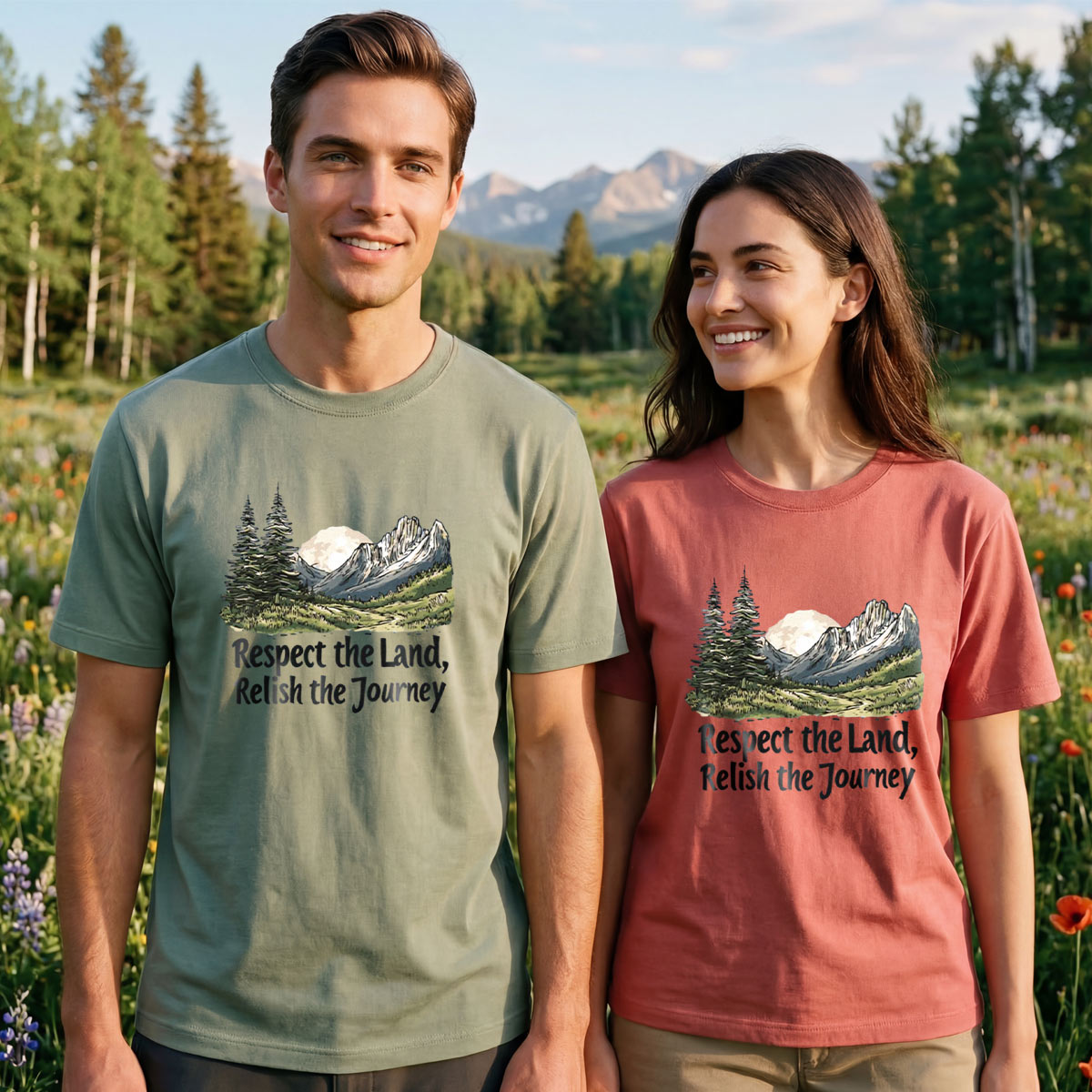 Respect The Land Relish The Journey T-Shirt