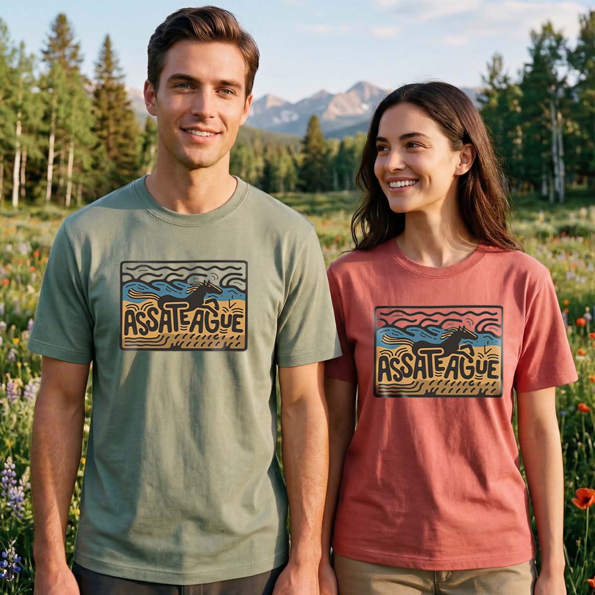 Assateague Island Tee Cotton Classic T-Shirt