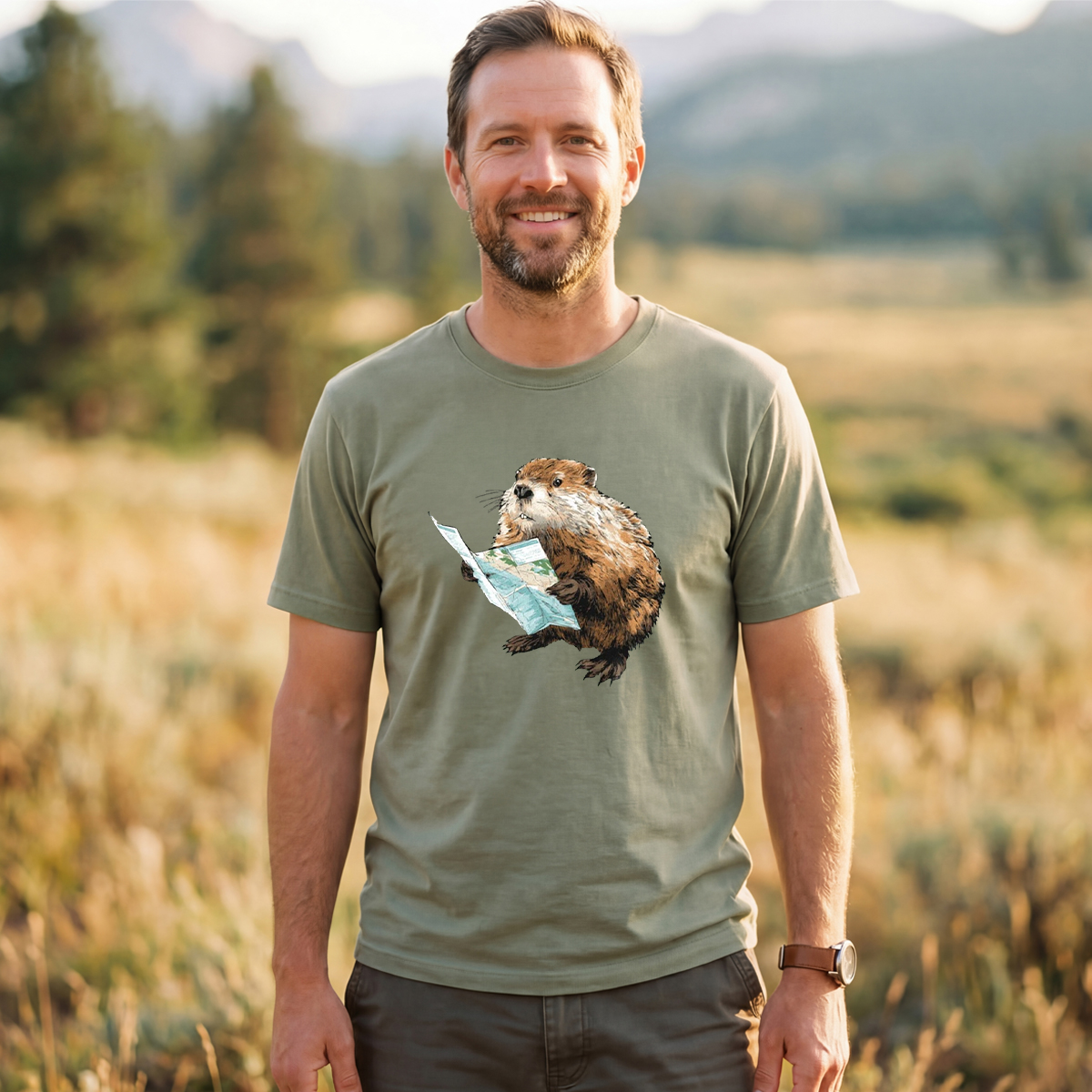 Squirrel Navigator T-Shirt