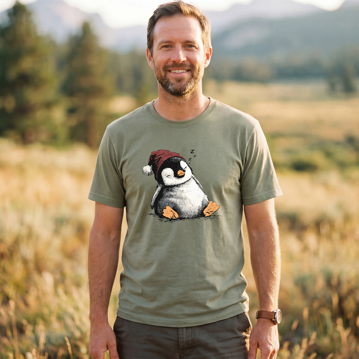 Penguin Sleeper T-Shirt
