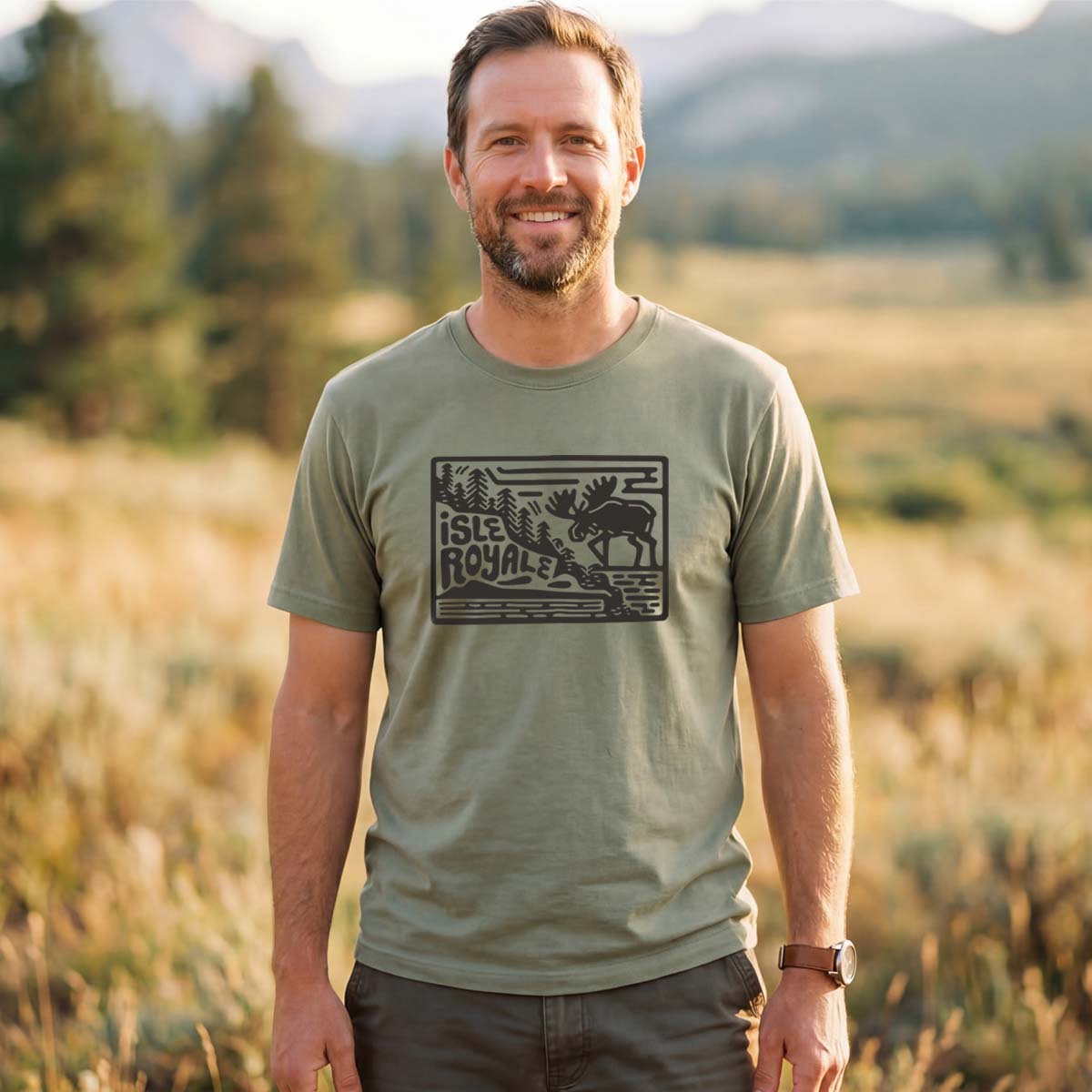 Isle Royale National Park Tee Cotton Classic T-Shirt