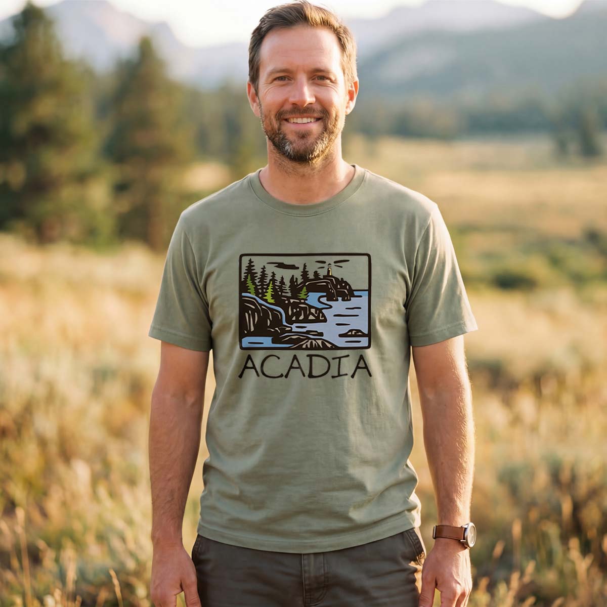 Acadia National Park Tee Cotton Classic T-Shirt