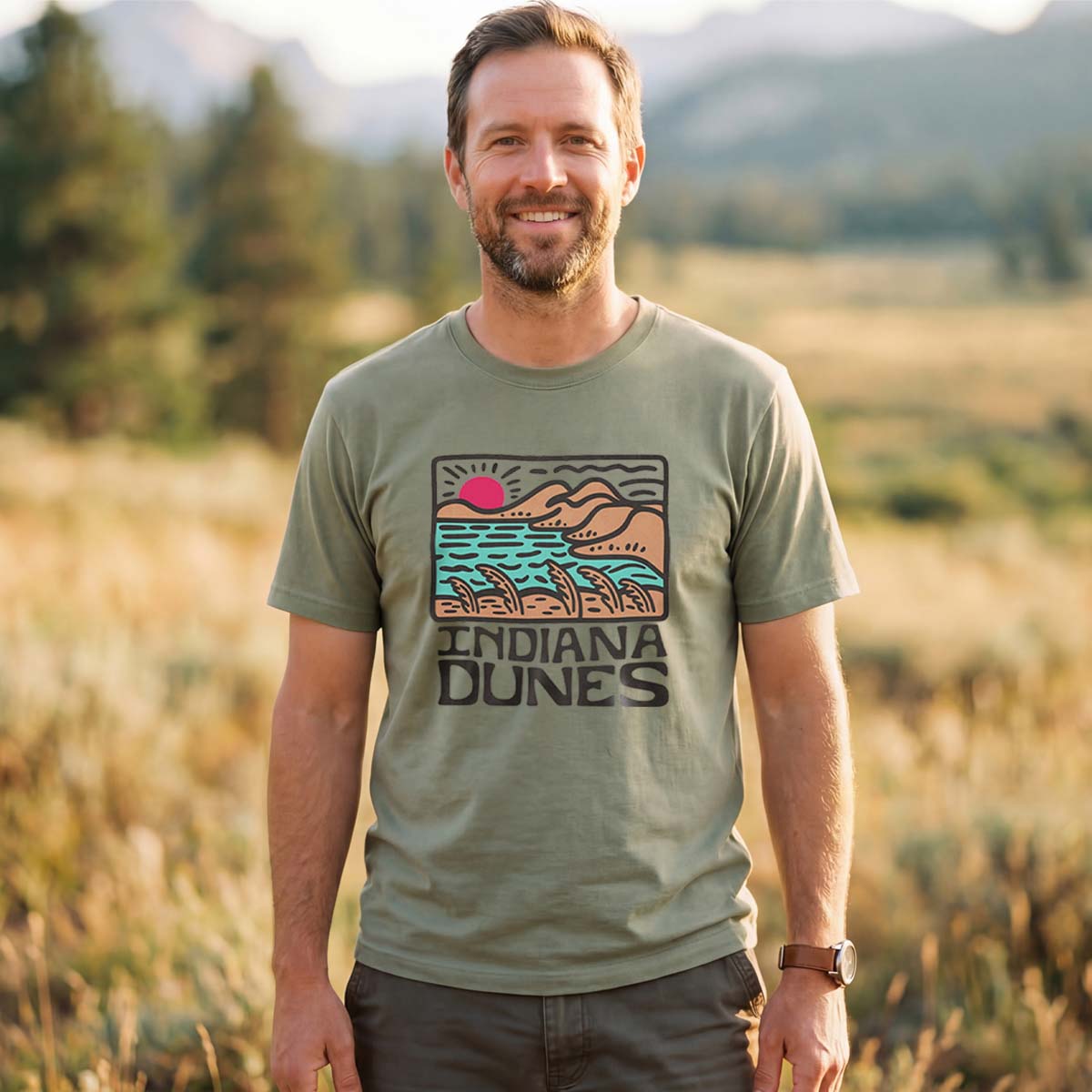 Indiana Dunes National Park Tee Cotton Classic T-Shirt