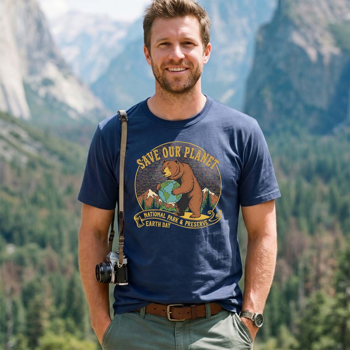 Save Our Plant National Park & Preserve Earth Day T-Shirt
