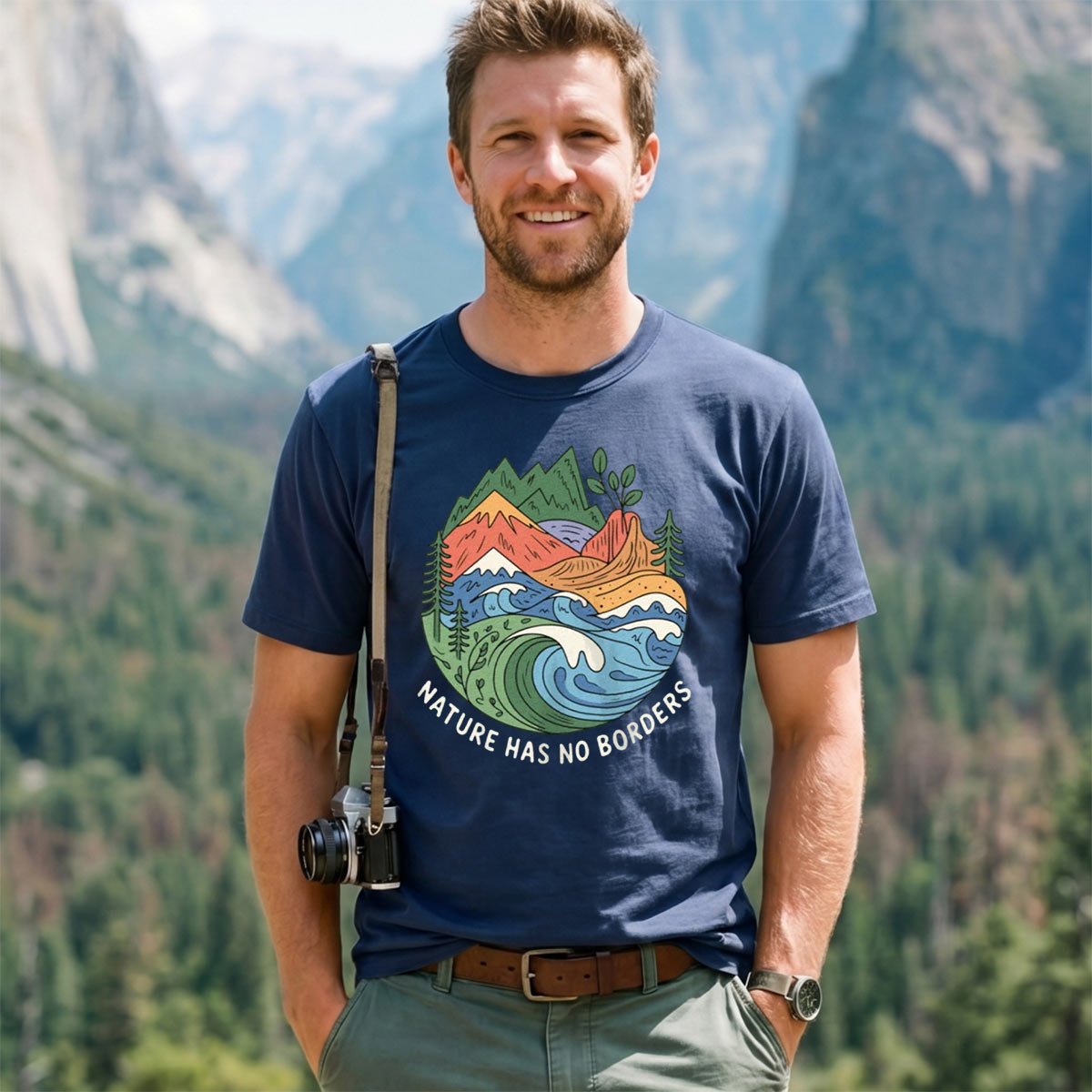 Nature Has No Borders T-Shirt