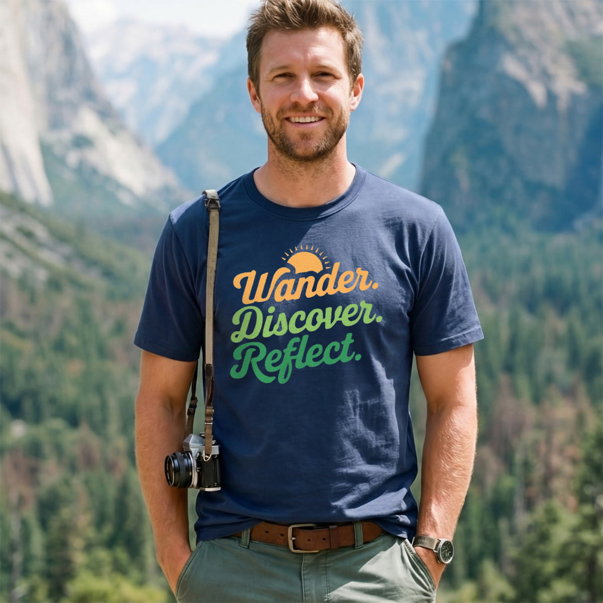 Wander Discover Reflect T-Shirt