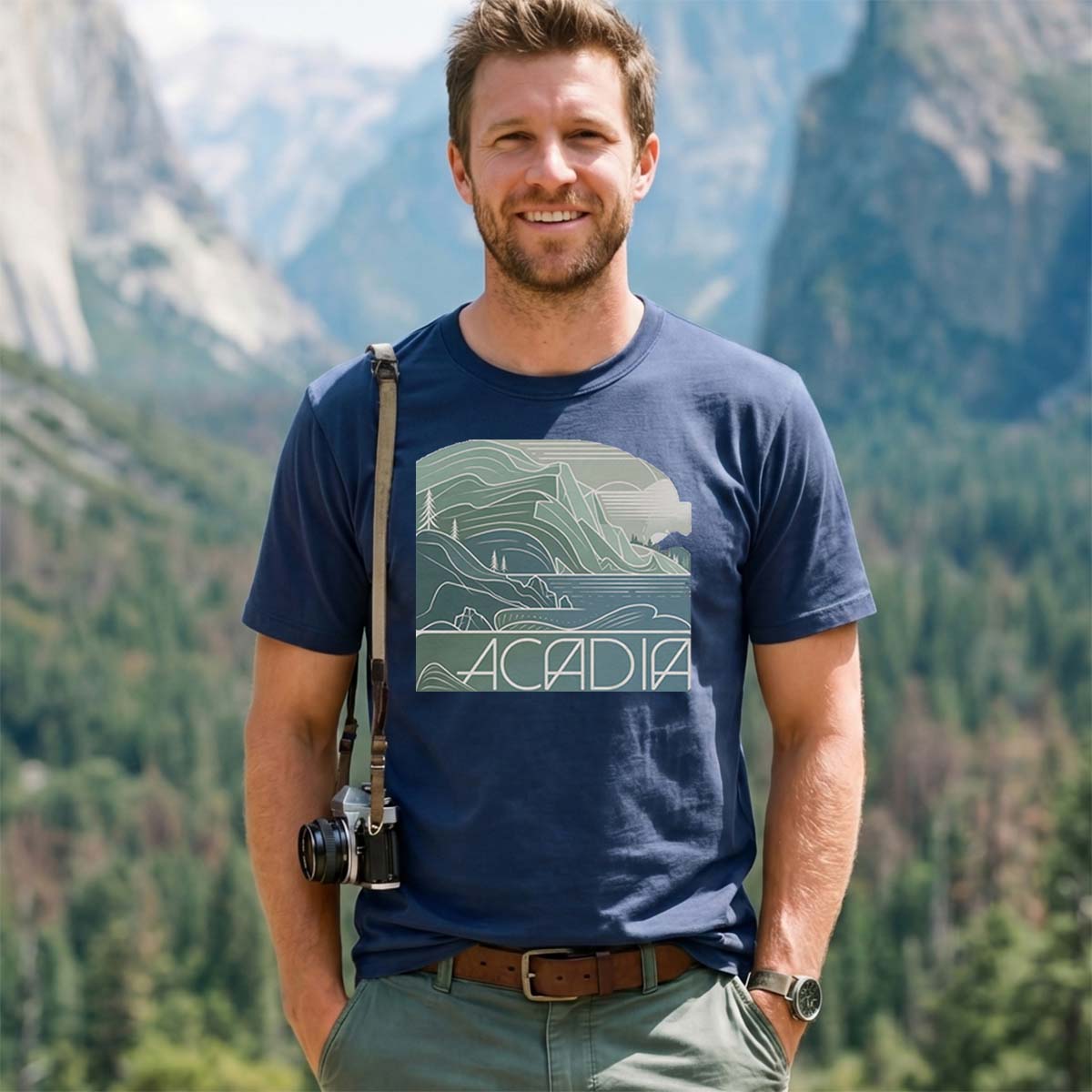 Acadia National Park Tee Cotton Classic T-Shirt