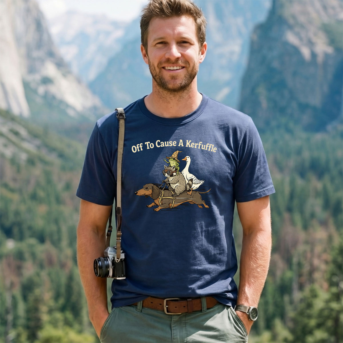 Off To Cause A Kerfuffle T-Shirt