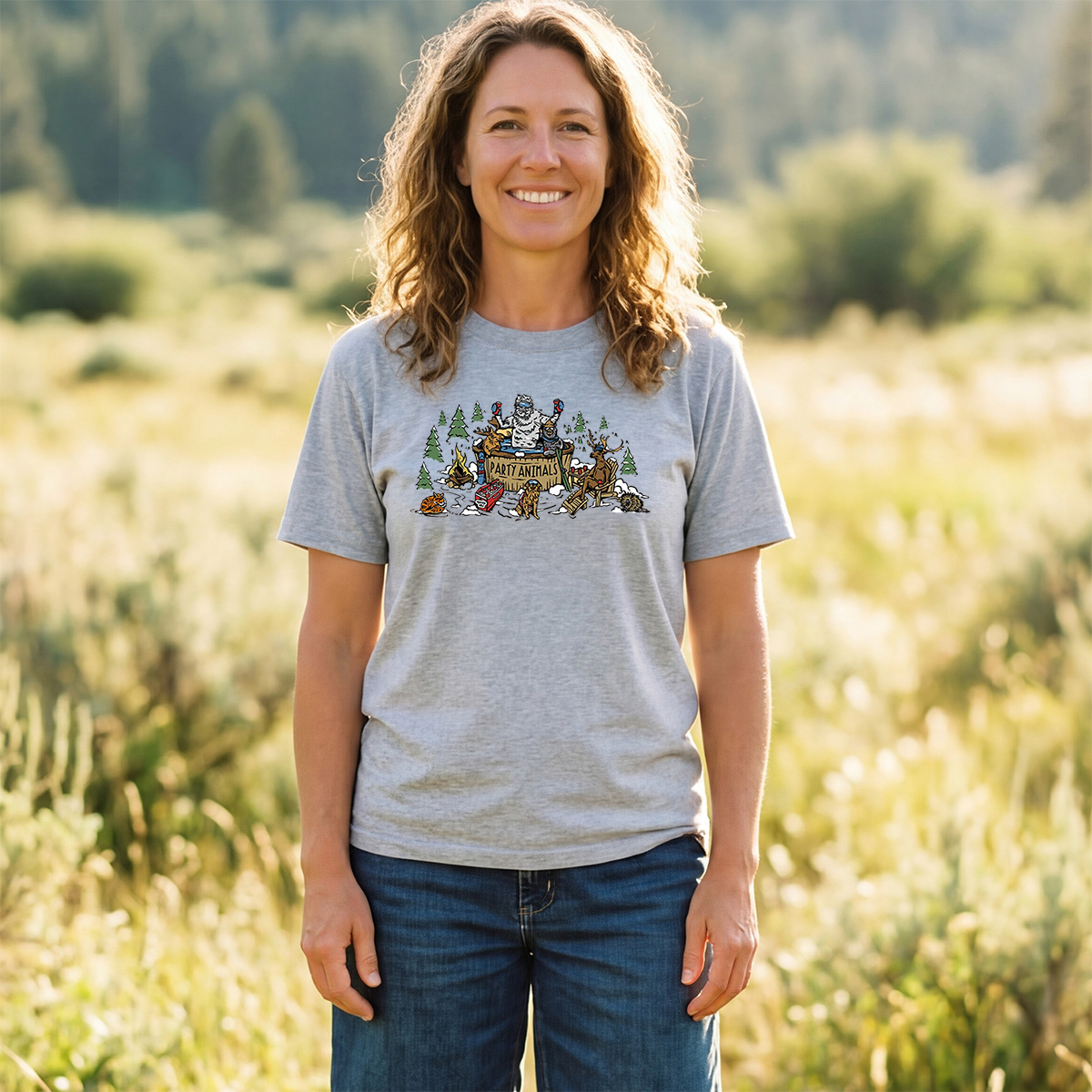 Party Animals Tee Cotton Classic T-Shirt