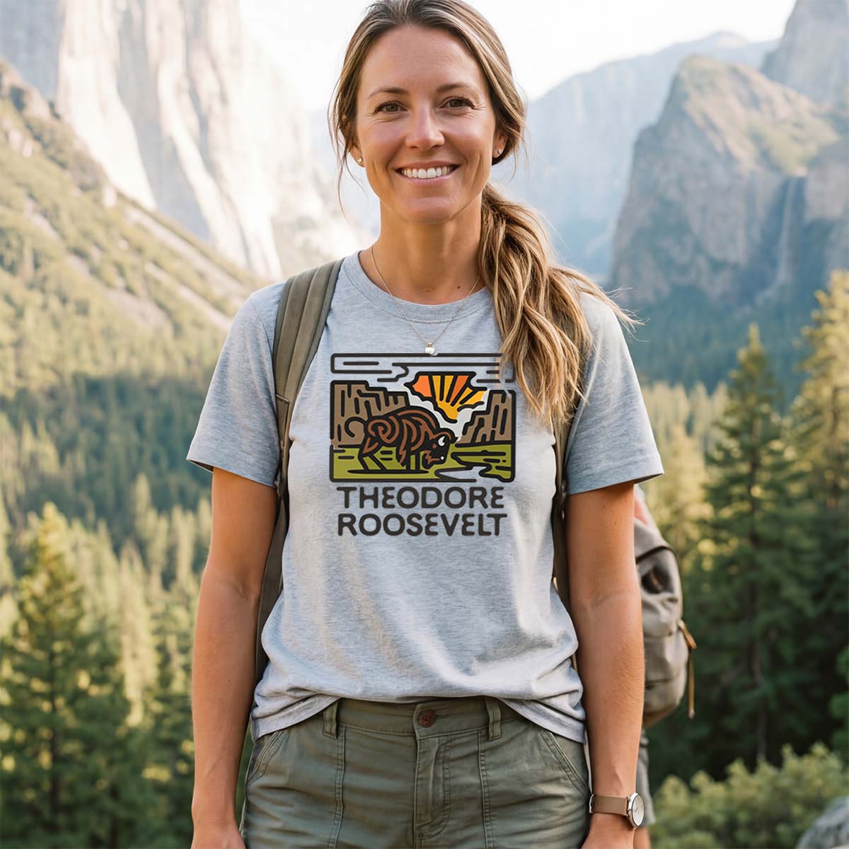 Theodore Roosevelt National Park Tee Cotton Classic T-Shirt