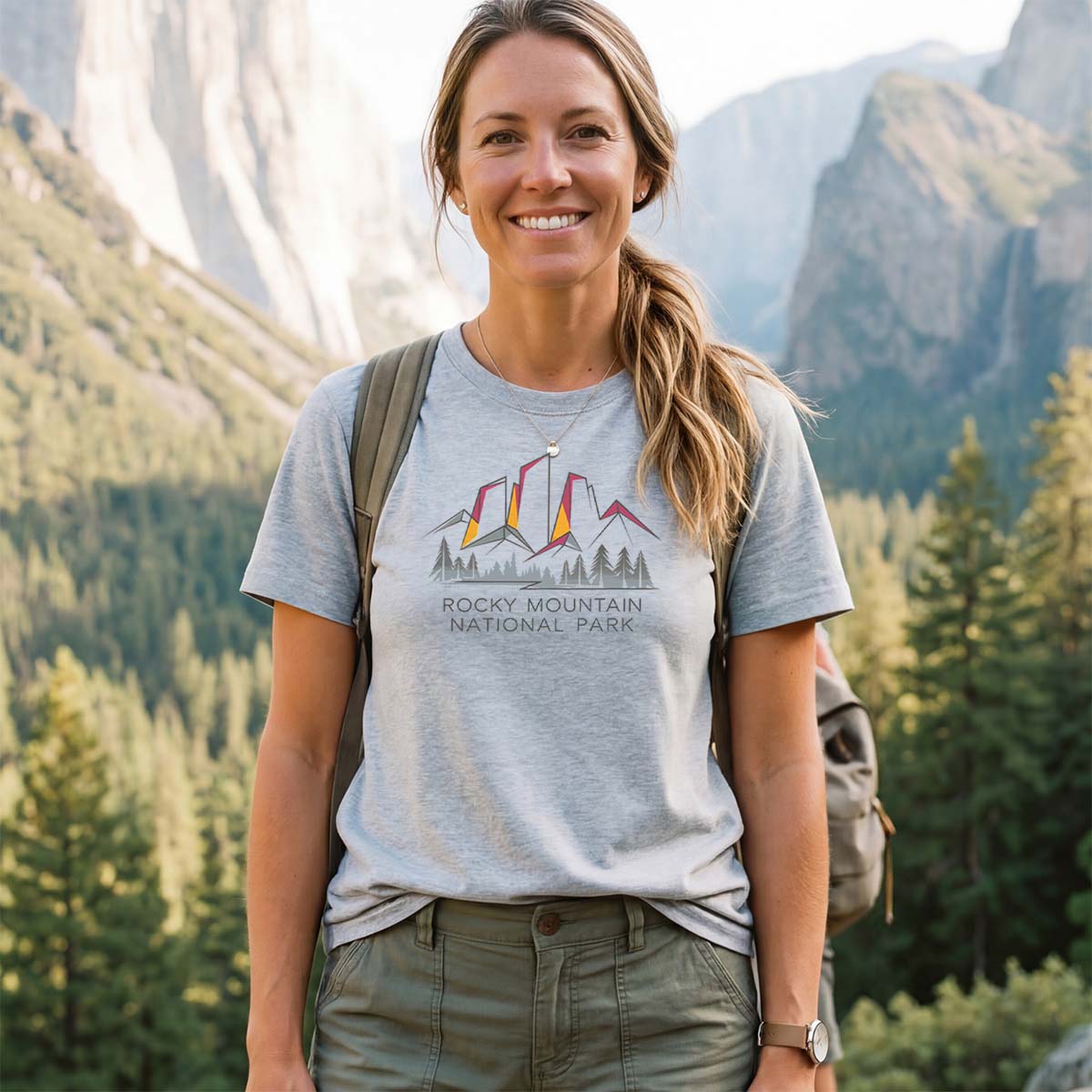 Rocky Mountain National Park Tee Cotton Classic T-Shirt