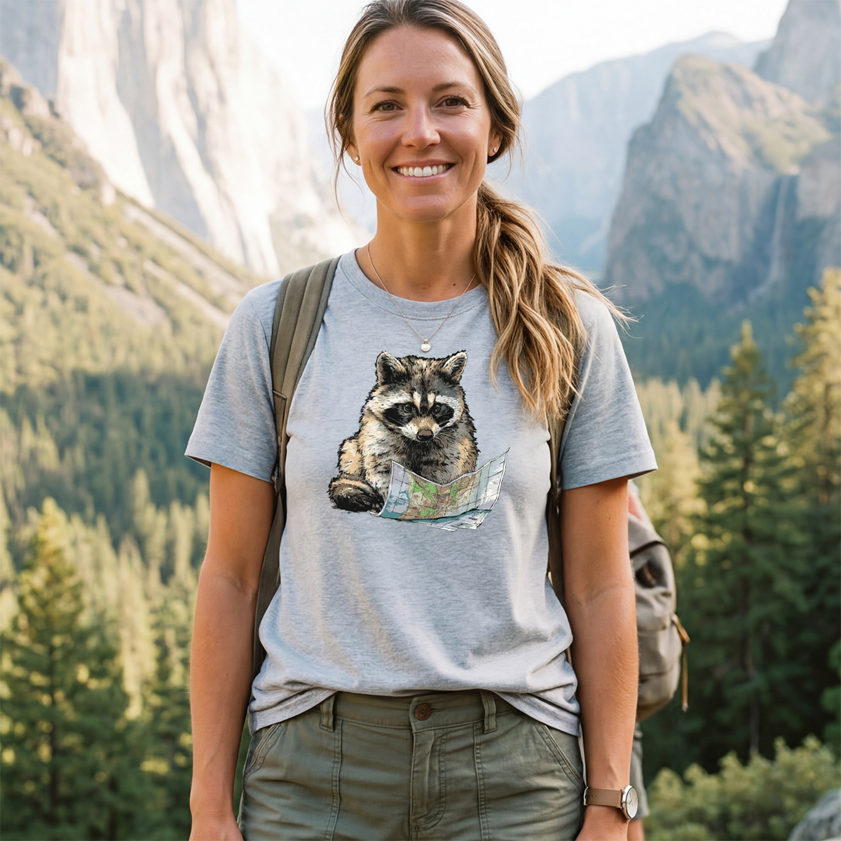 Raccoon Navigator T-Shirt