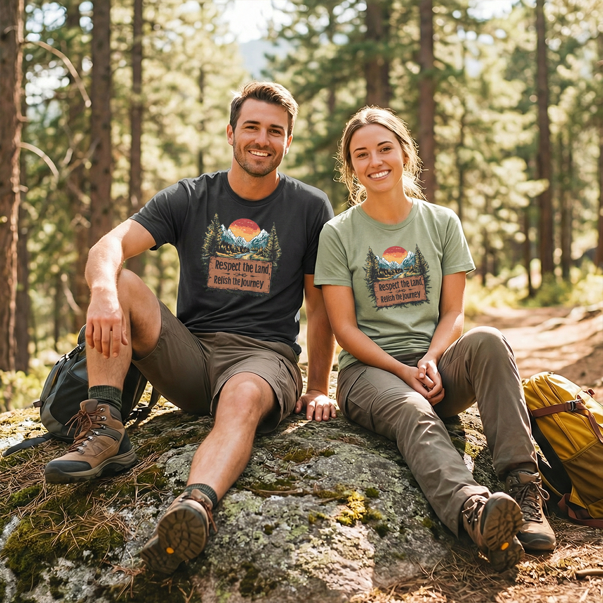 Respect The Land Relish The Journey T-Shirt