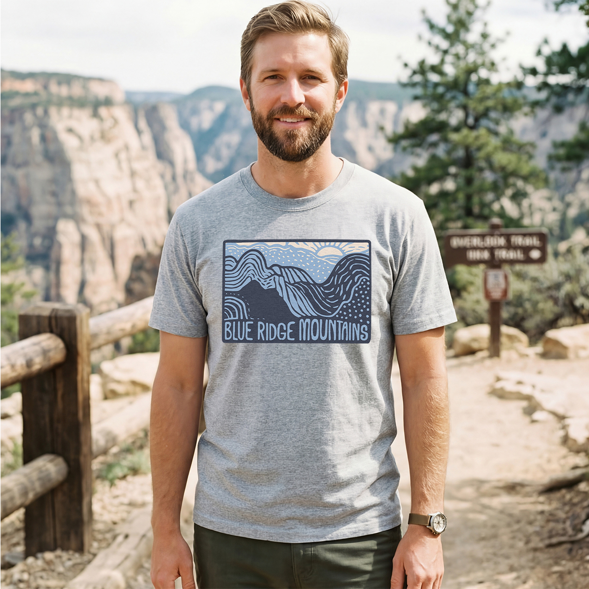 Blue Ridge Mountains T-Shirt