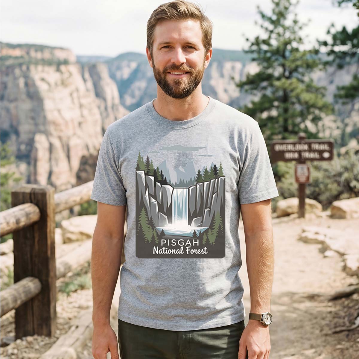 Pisgah National Forest Tee Cotton Classic T-Shirt