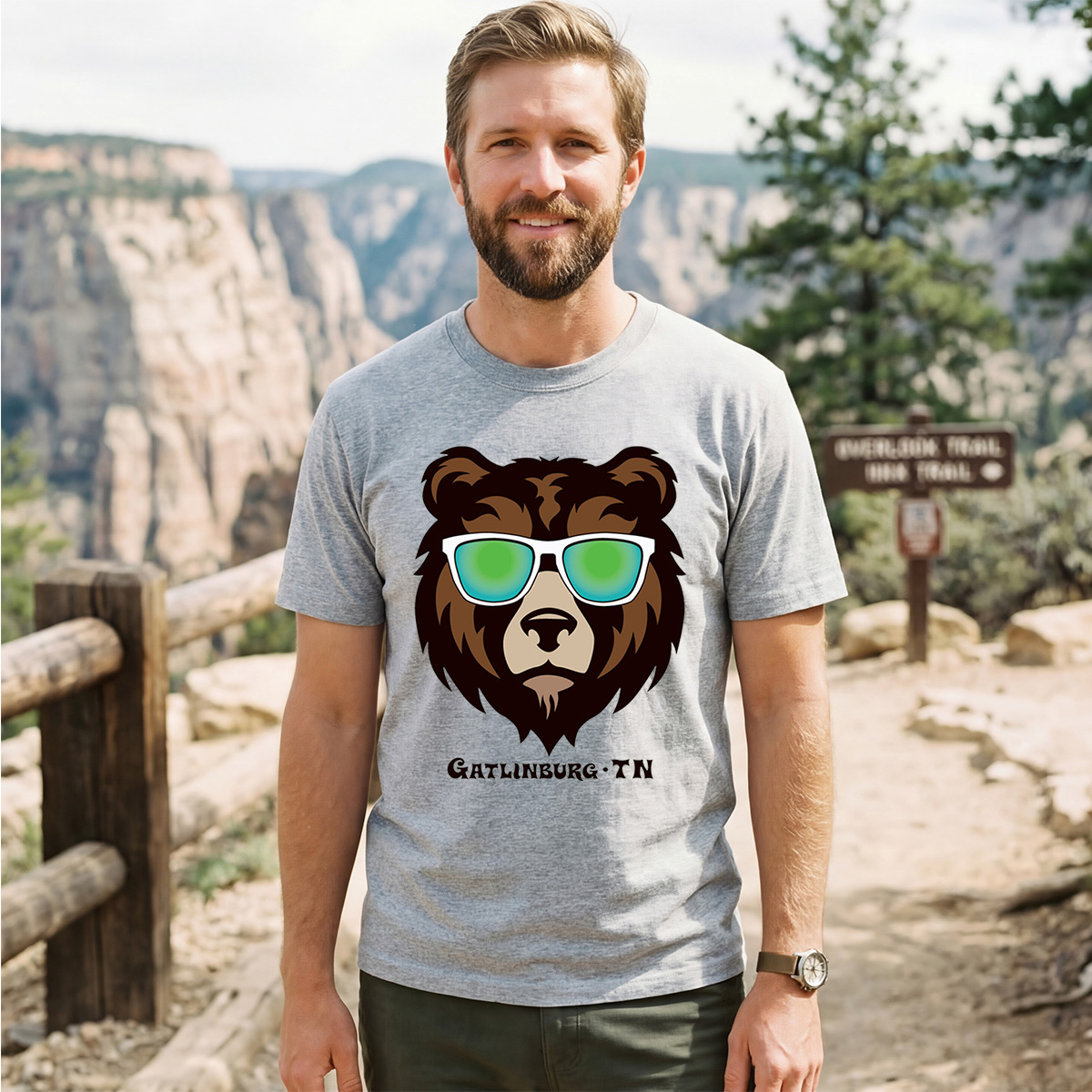 Wholesale Cool Bear Tee Cotton Classic T-Shirt