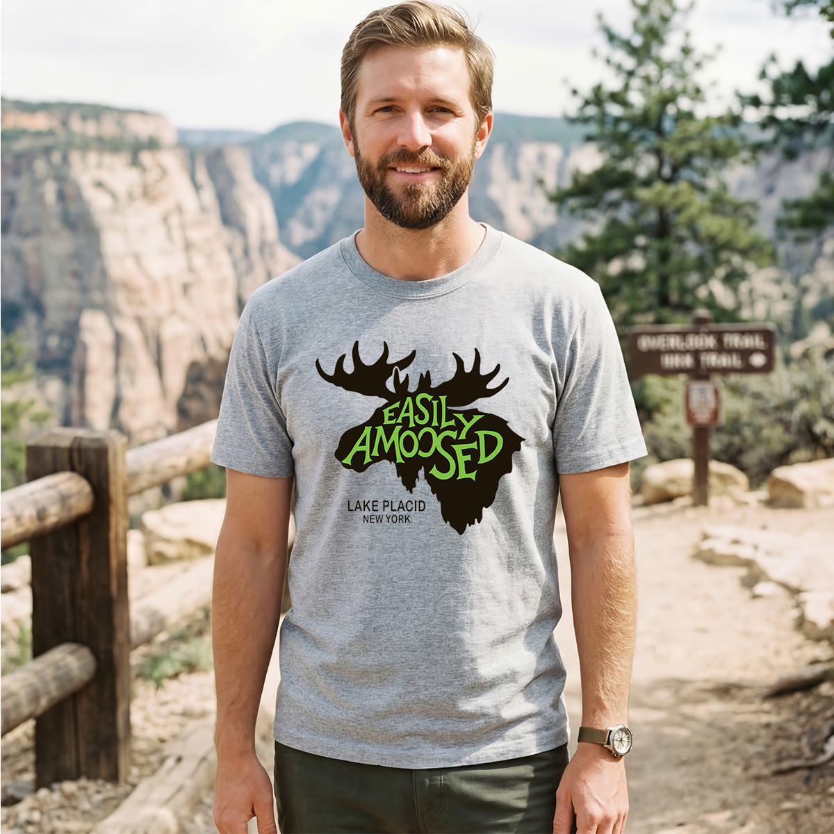 Easily Amoosed Tee Cotton Classic T-Shirt