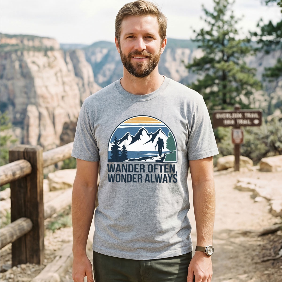 Wander Often Wonder Always T-Shirt
