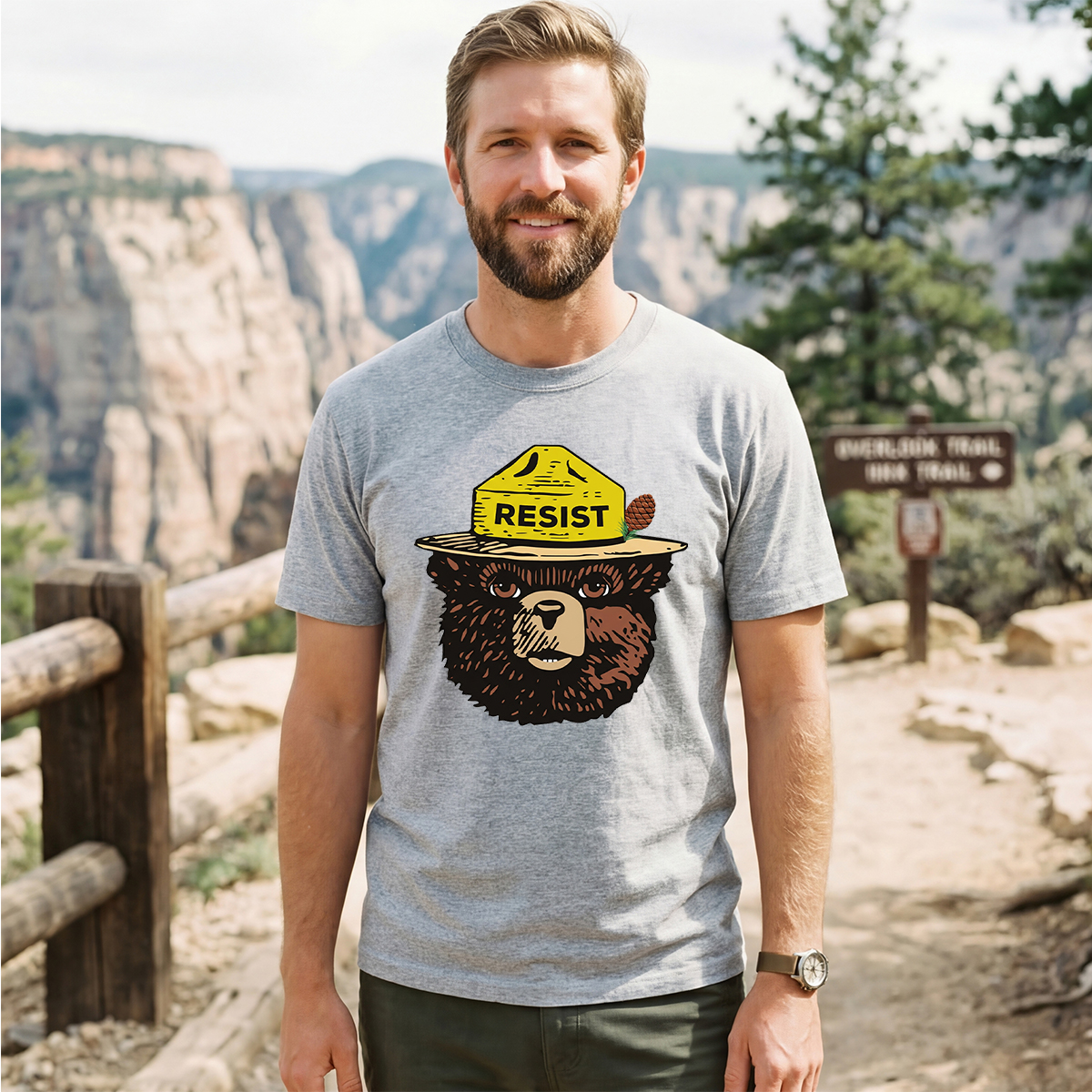 Alt National Park Service Resist T-Shirt