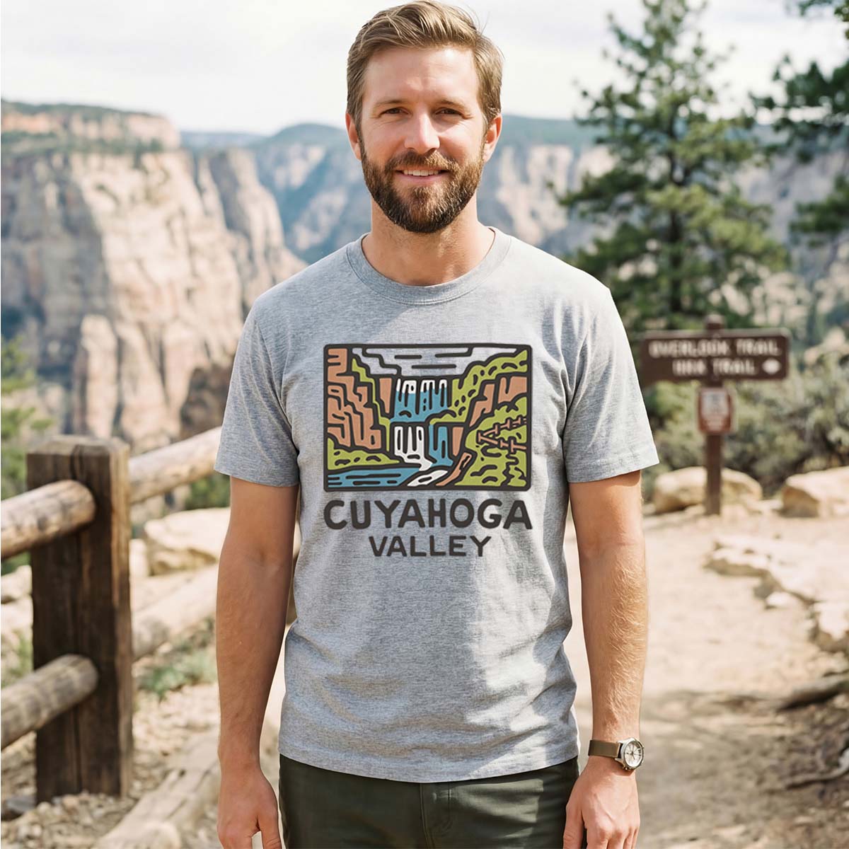Cuyahoga Valley National Park Tee Cotton Classic T-Shirt