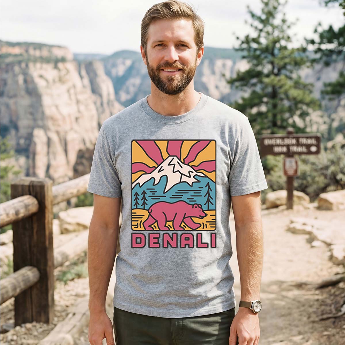 Denali National Park Tee Cotton Classic T-Shirt