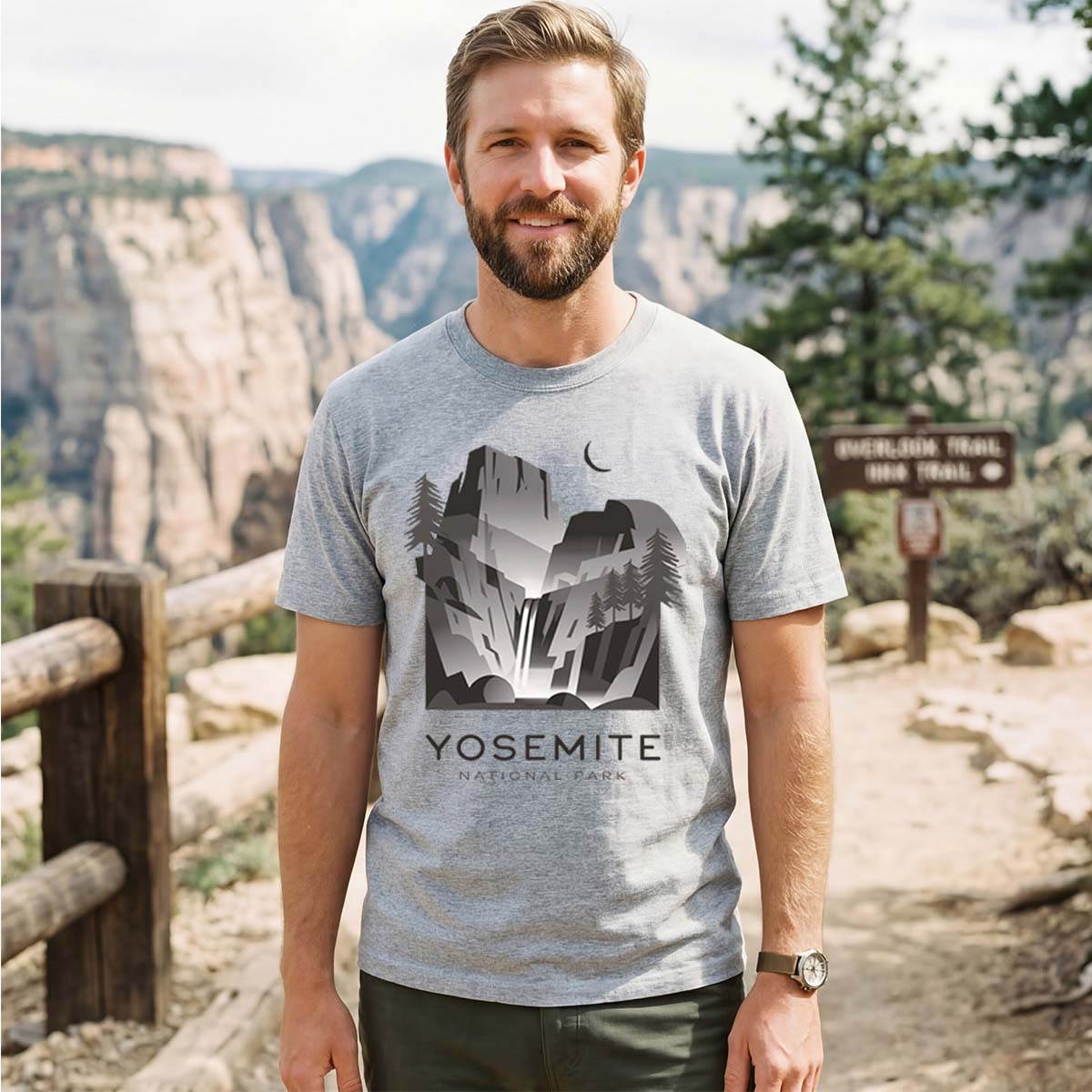 Yosemite National Park Tee Cotton Classic T-Shirt