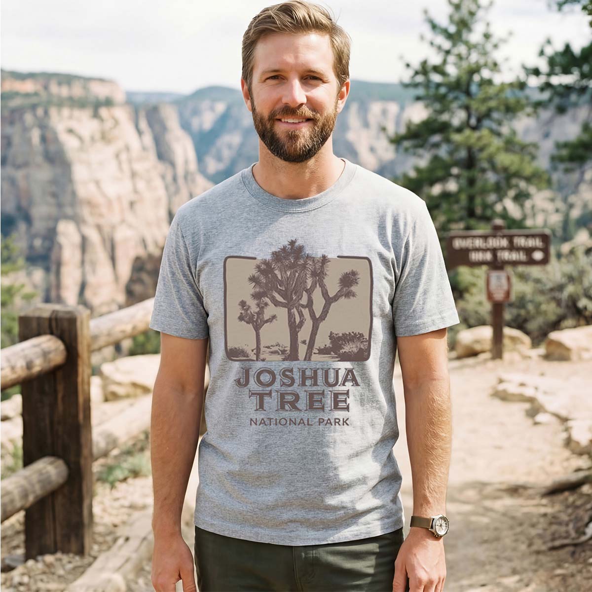 Joshua Tree National Park Tee Cotton Vintage T-Shirt