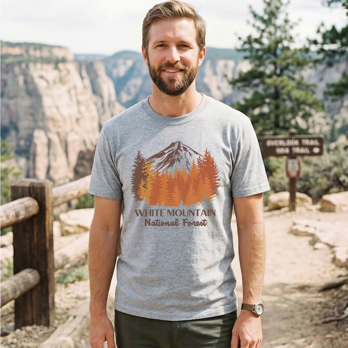 White Mountain National Forest Tee Cotton Classic T-Shirt