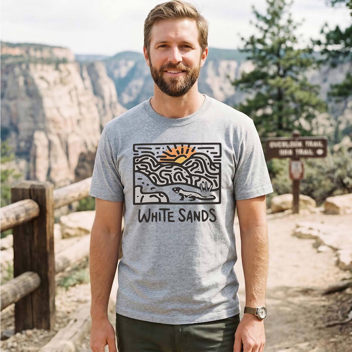 White Sands National Park Tee Cotton Classic T-Shirt
