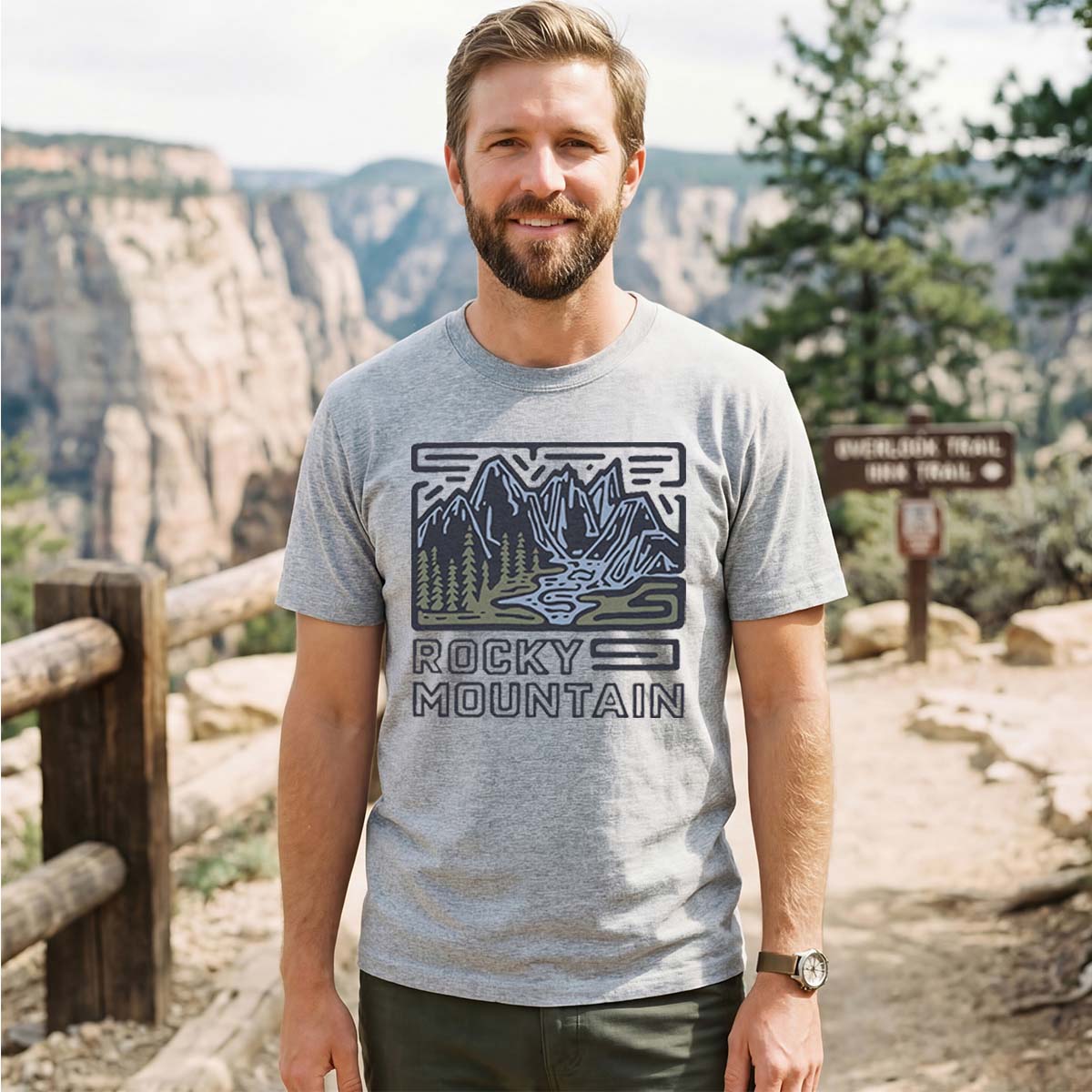 Rocky Mountain National Park Tee Cotton Classic T-Shirt