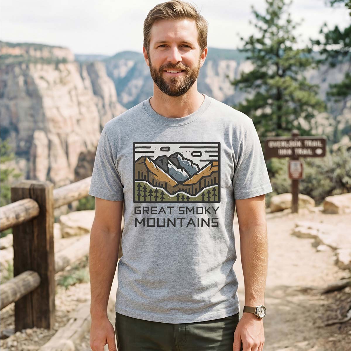 Great Smoky Mountains National Park Tee Cotton Classic T-Shirt