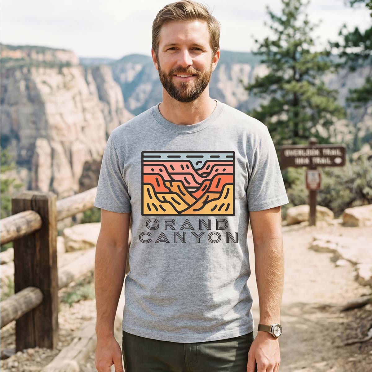 Grand Canyon National Park Tee Cotton Classic T-Shirt
