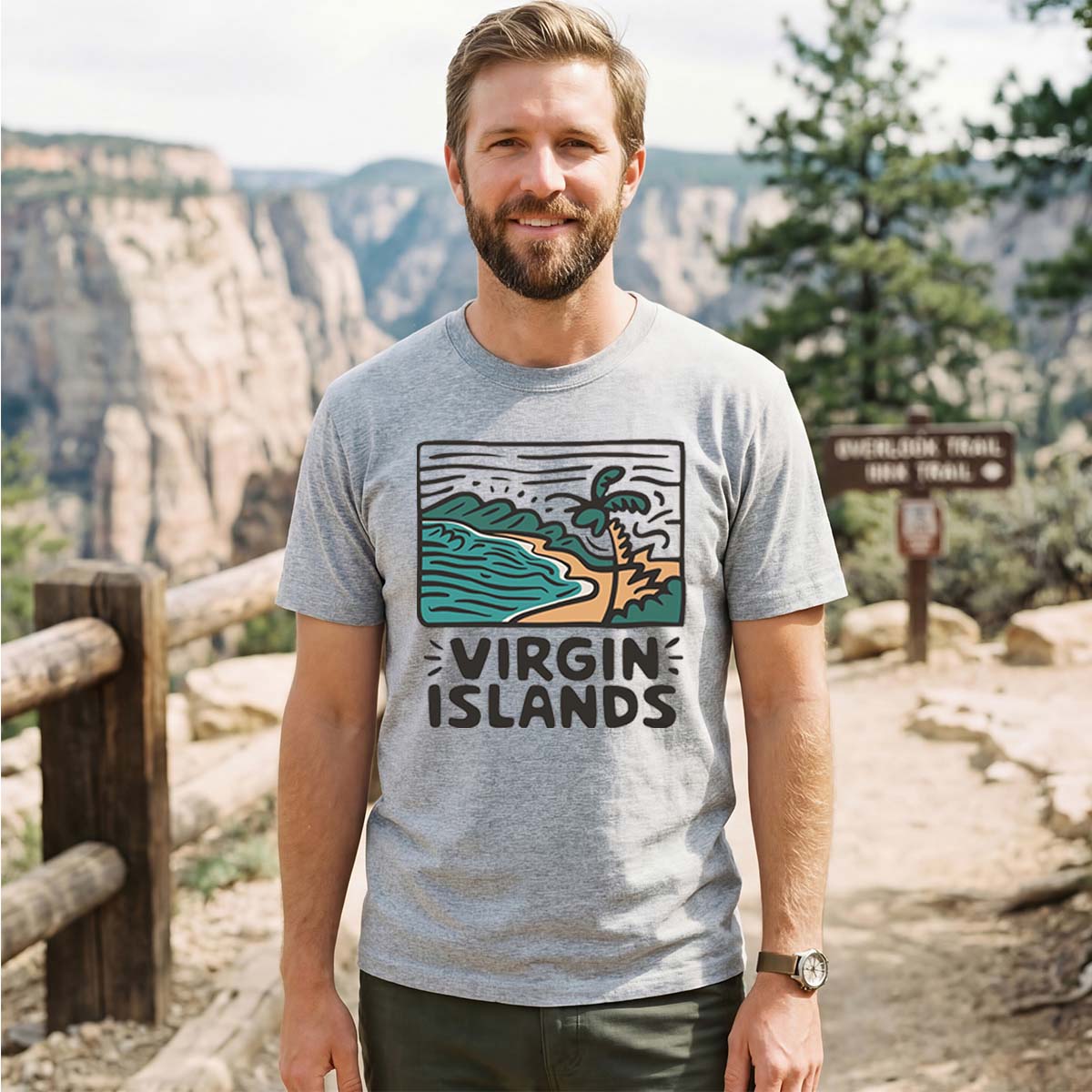 Virgin Islands National Park Tee Cotton Classic T-Shirt