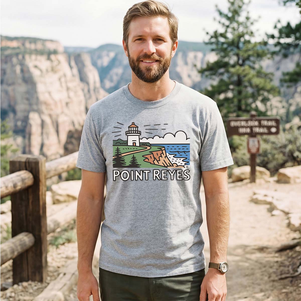 Point Reyes National Seashore Tee Cotton Classic T-Shirt