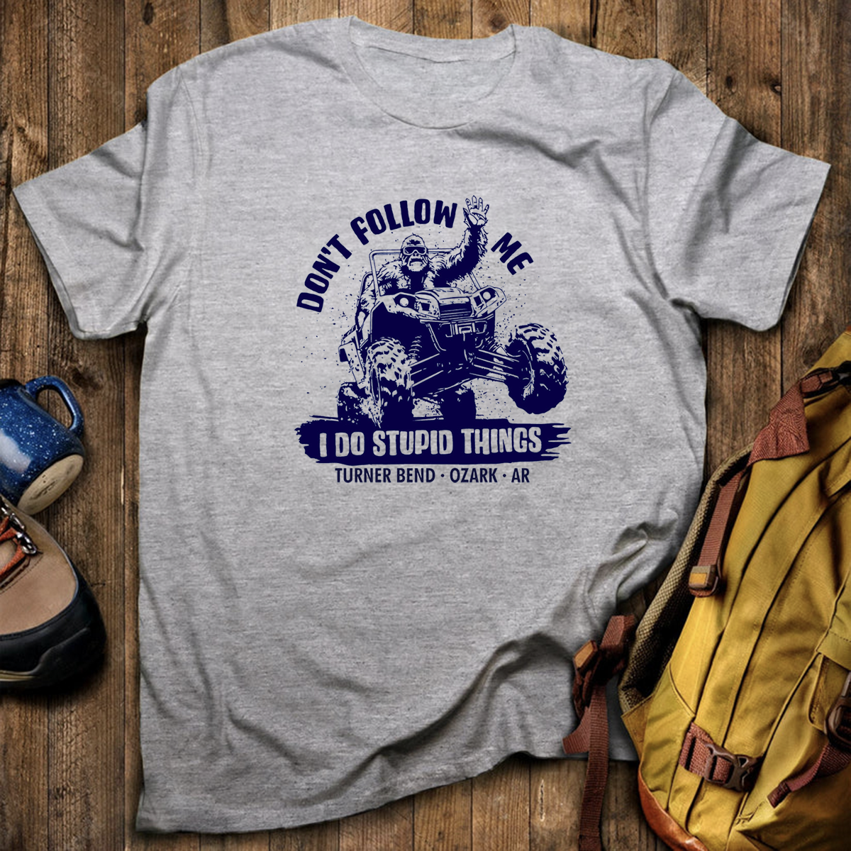 Bigfoot ATV Tee Cotton Classic T-Shirt