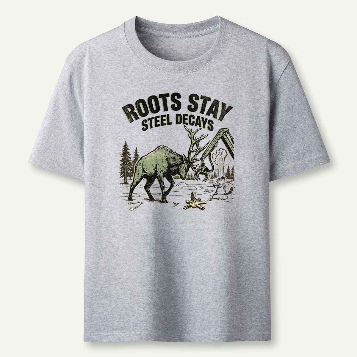 Roots Stay Steel Decays T-Shirt