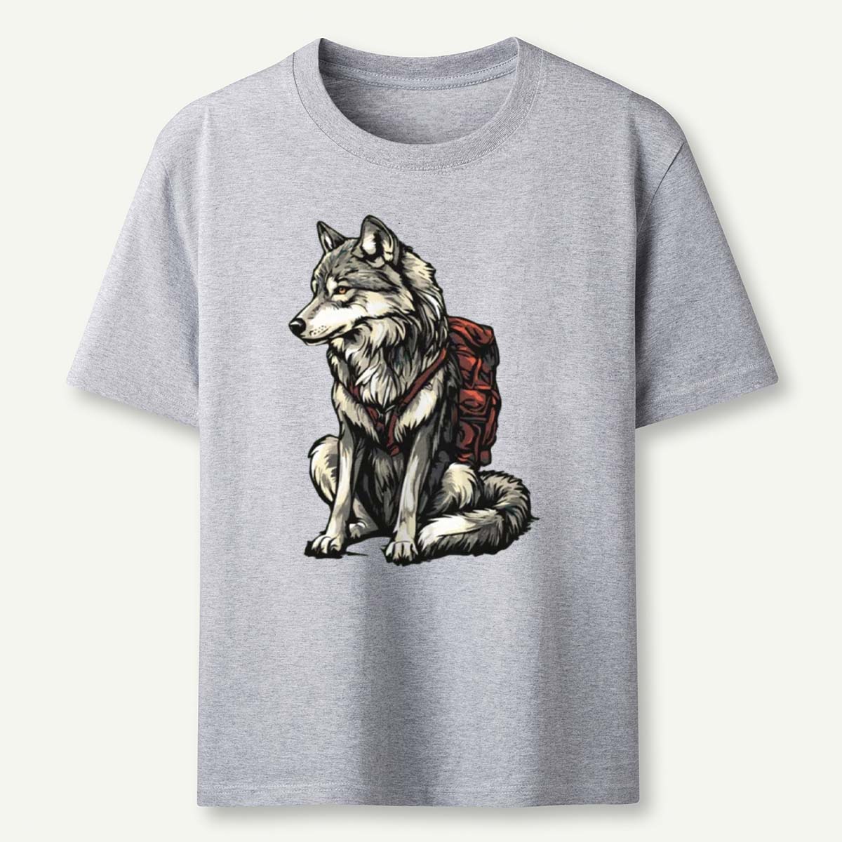 Wolf Backpacker T-Shirt