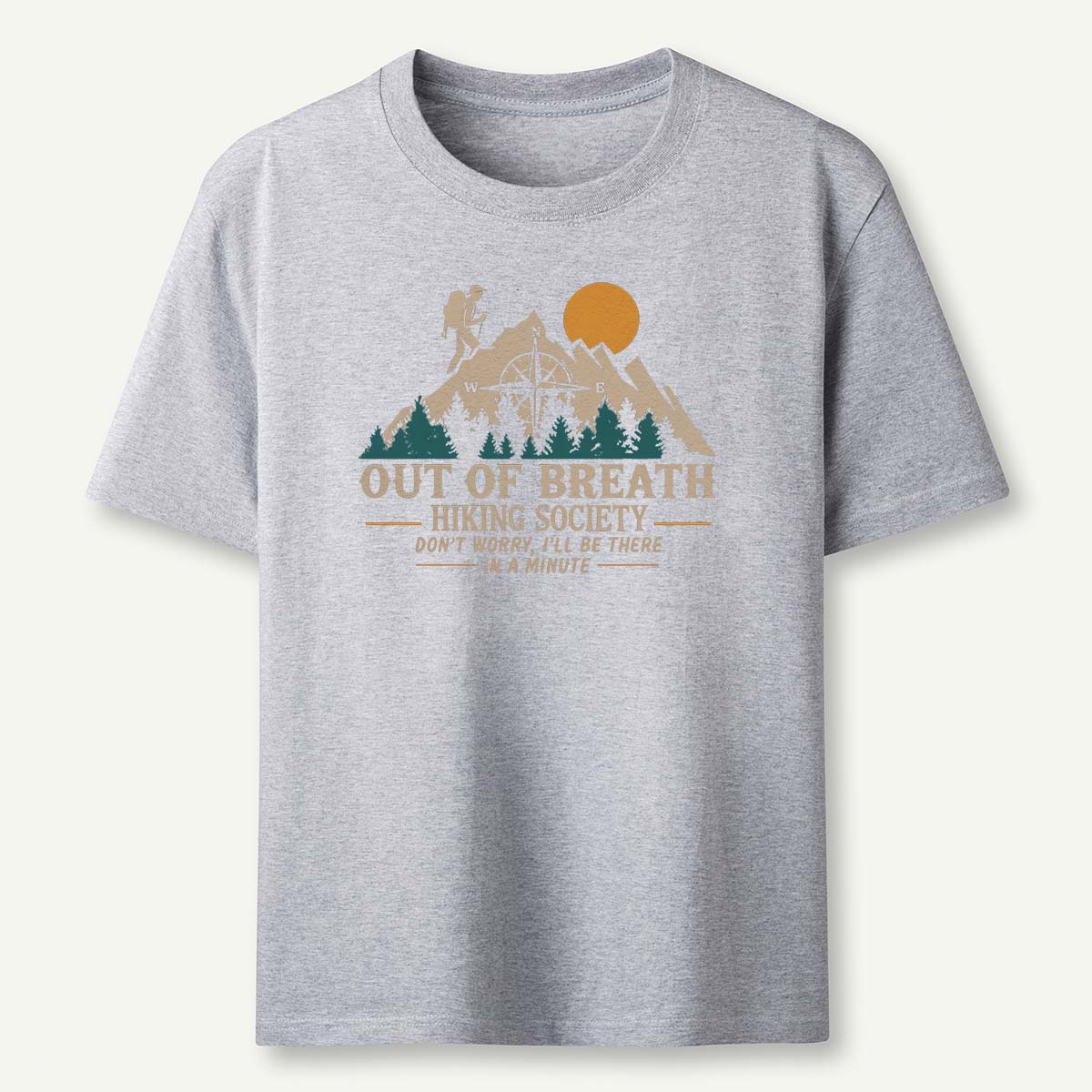Out Of Breath Hiking Society T-Shirt