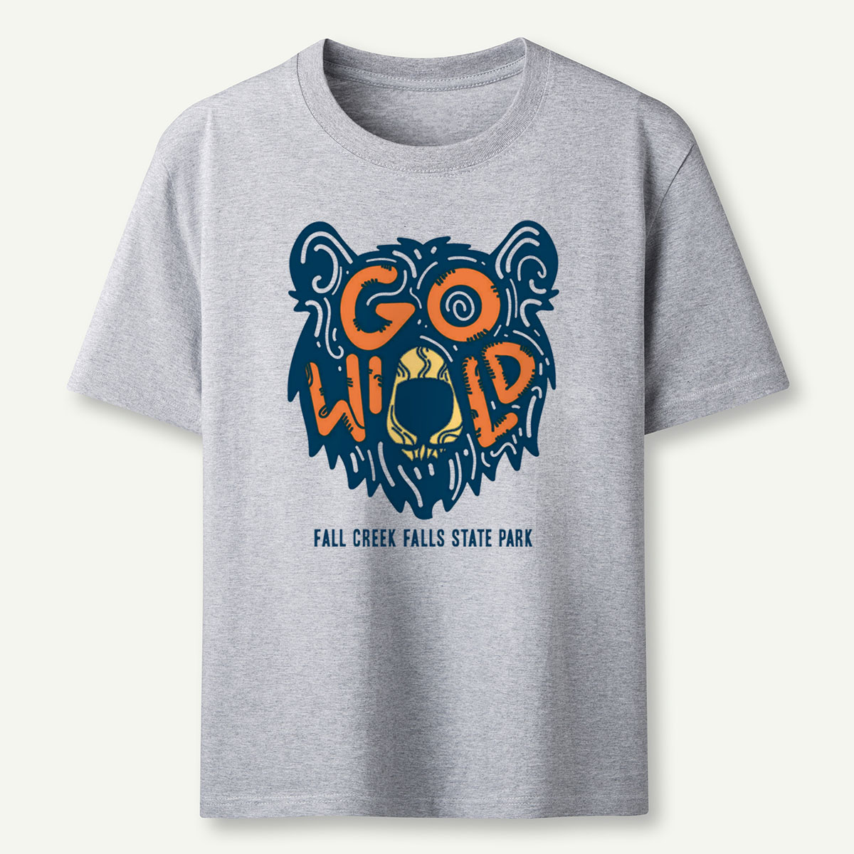 Go Wild Bear Tee Cotton Classic T-Shirt