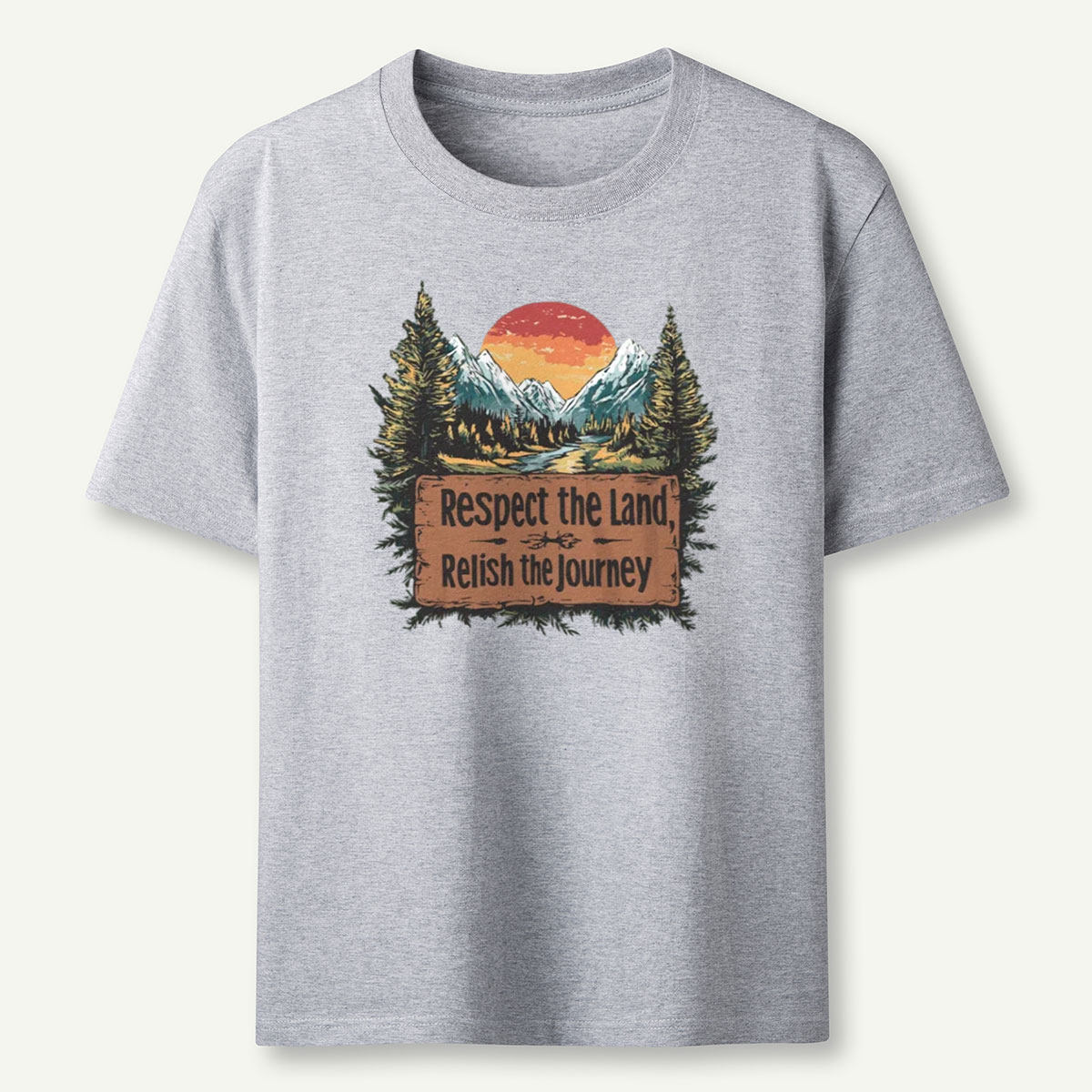 Respect The Land Relish The Journey T-Shirt