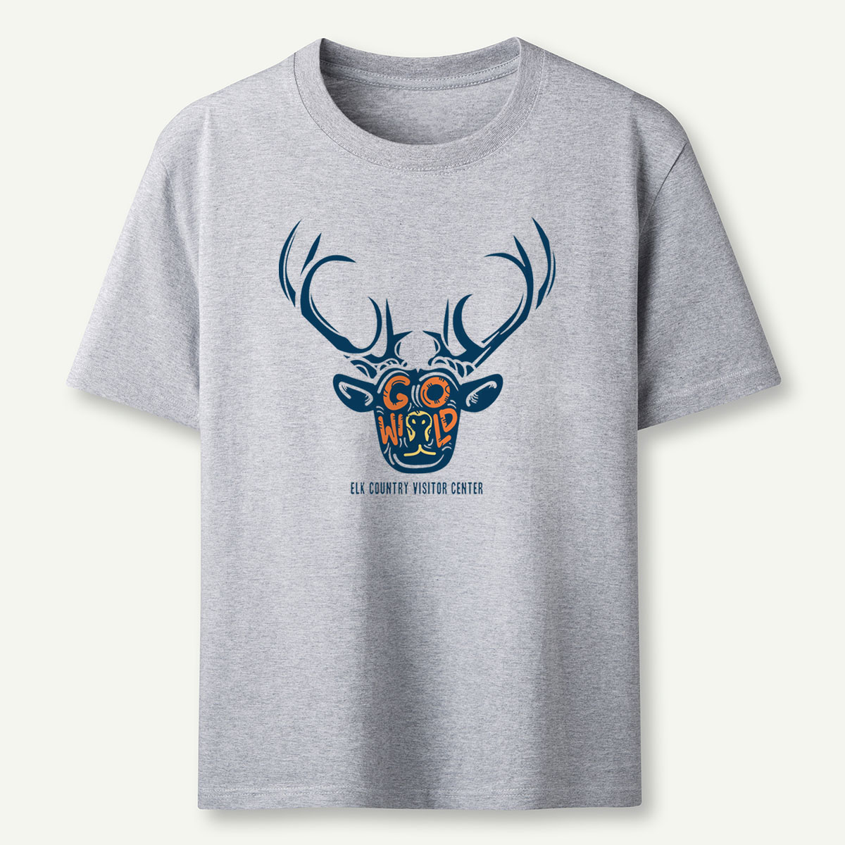 Go Wild ElkTee Cotton Classic T-Shirt