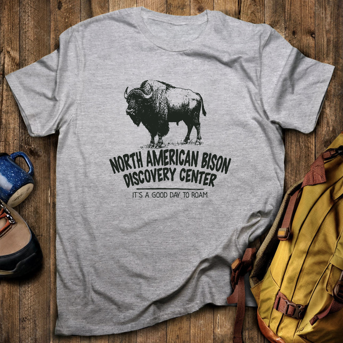 Good Day Bison Tee Cotton Classic T-Shirt