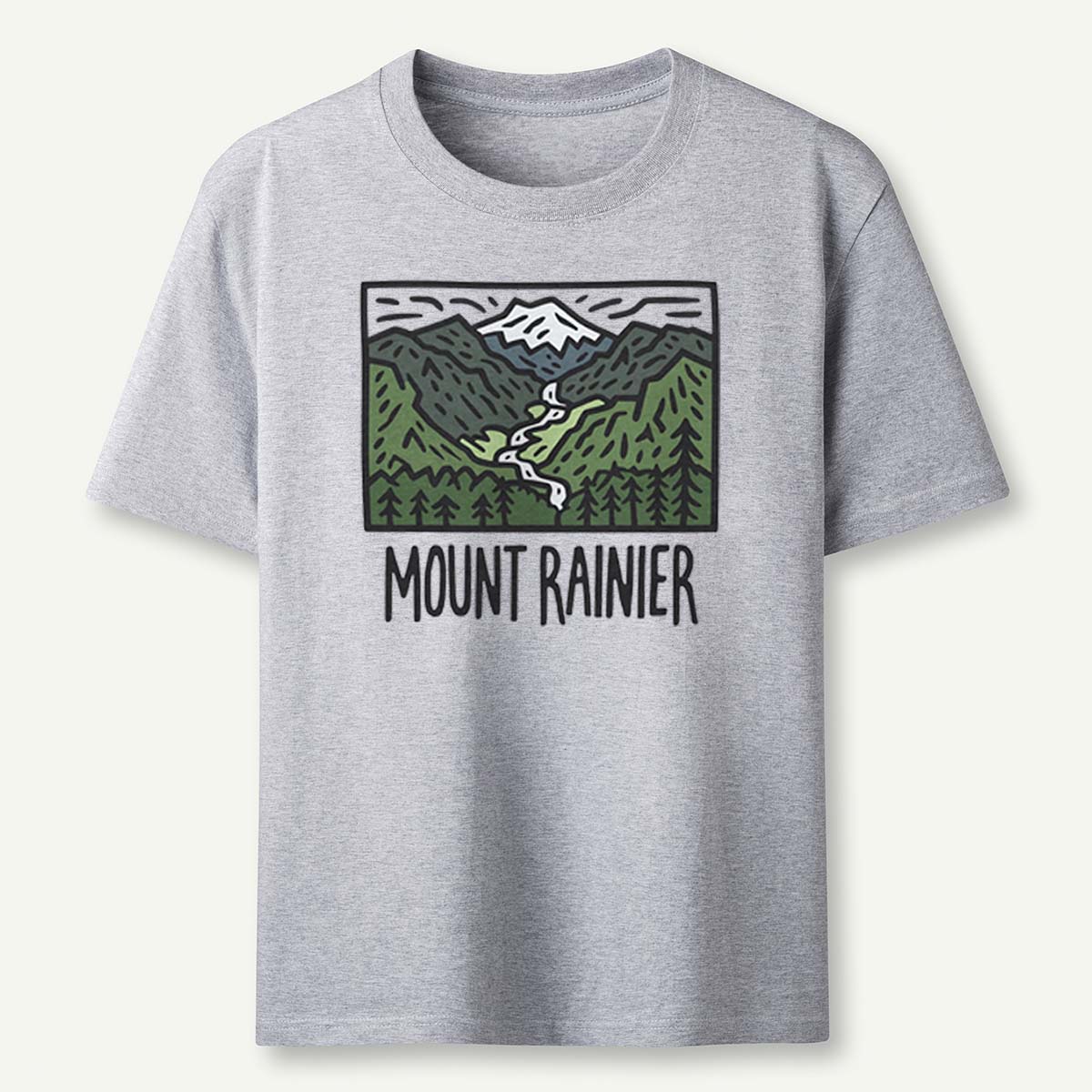 Mount Rainier National Park Tee Cotton Classic T-Shirt