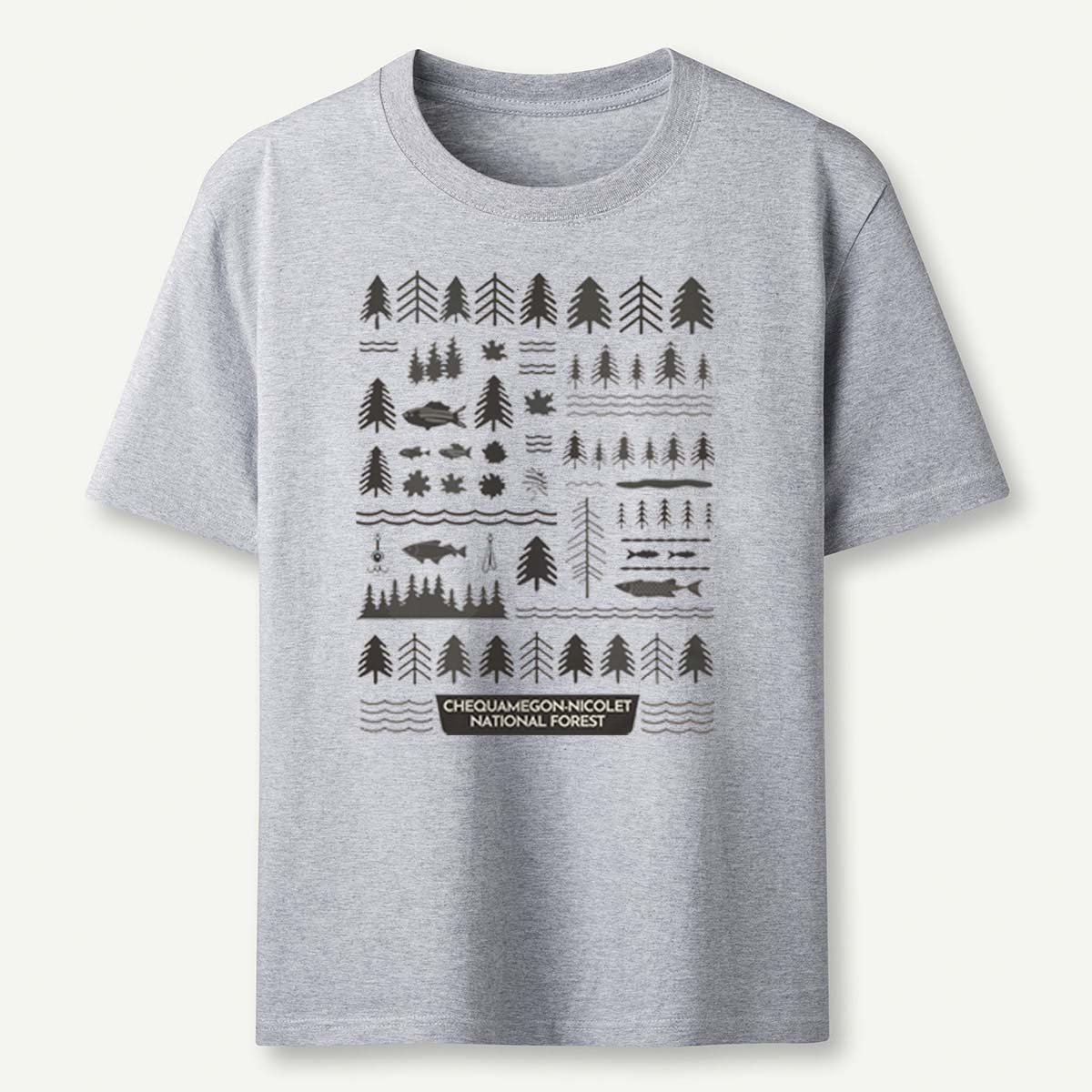 Chequamegon-Nicolet National Forest Tee Cotton Classic T-Shirt