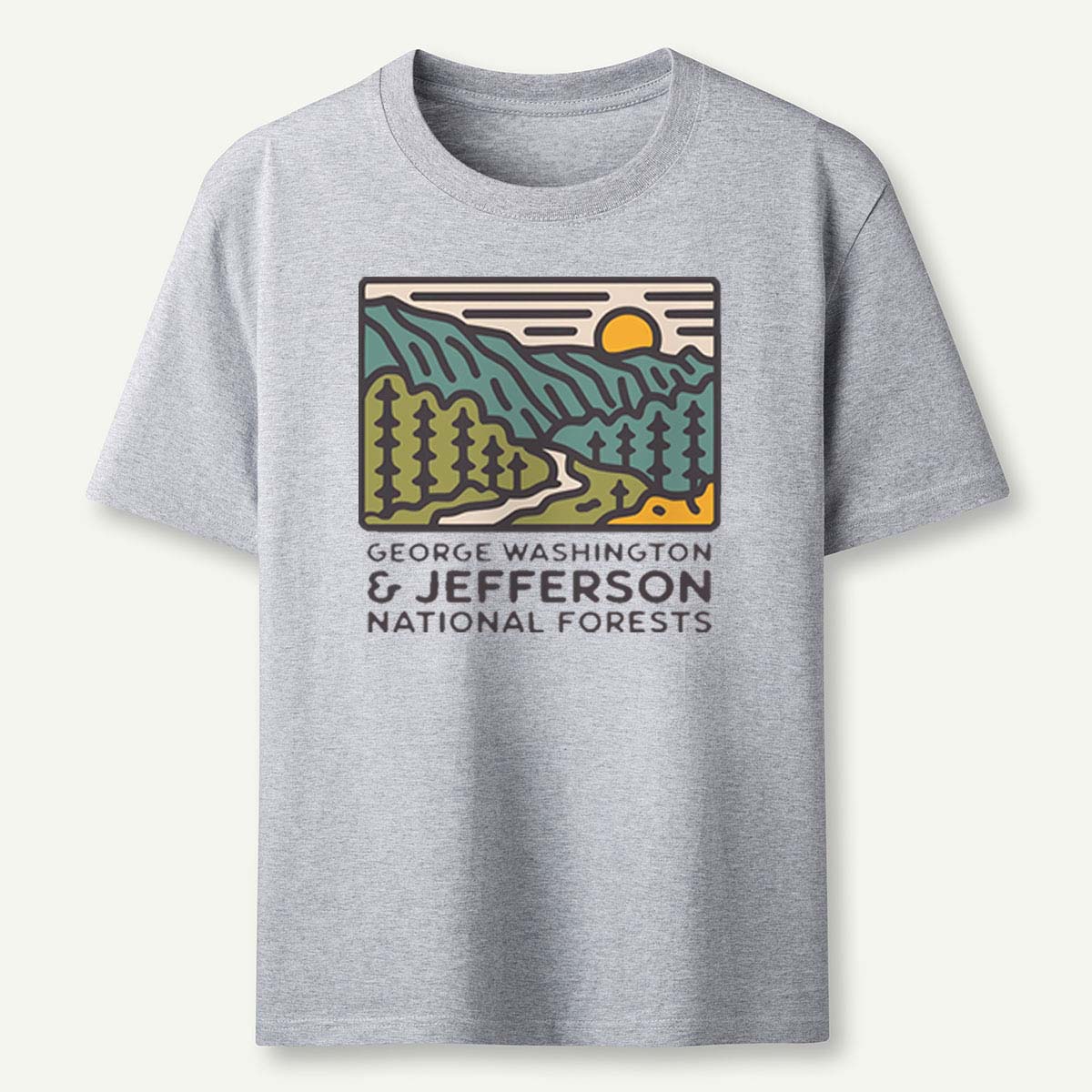 George Washington and Jefferson National Forests Tee Cotton Classic T-Shirt