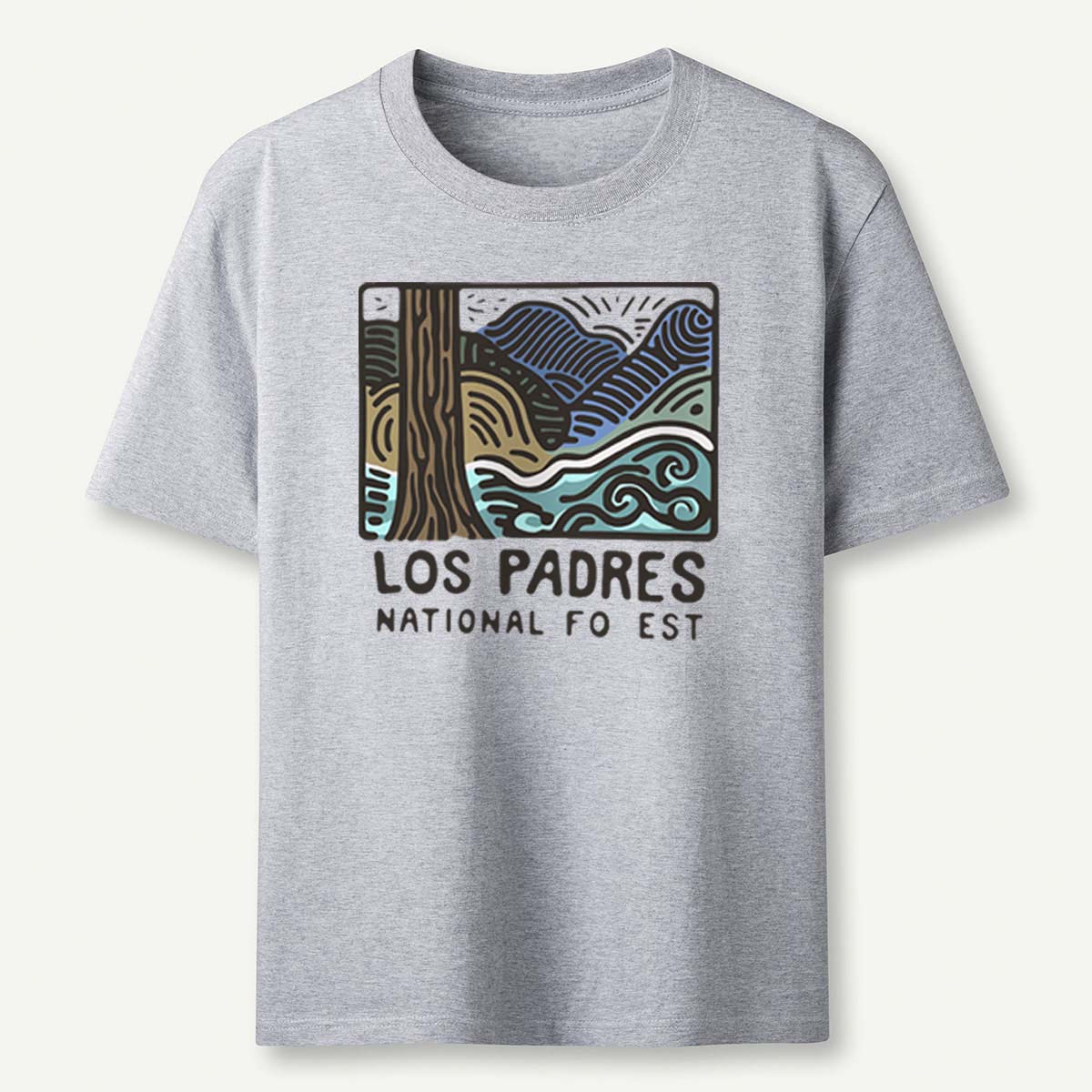 Los Padres National Forest Tee Cotton Classic T-Shirt