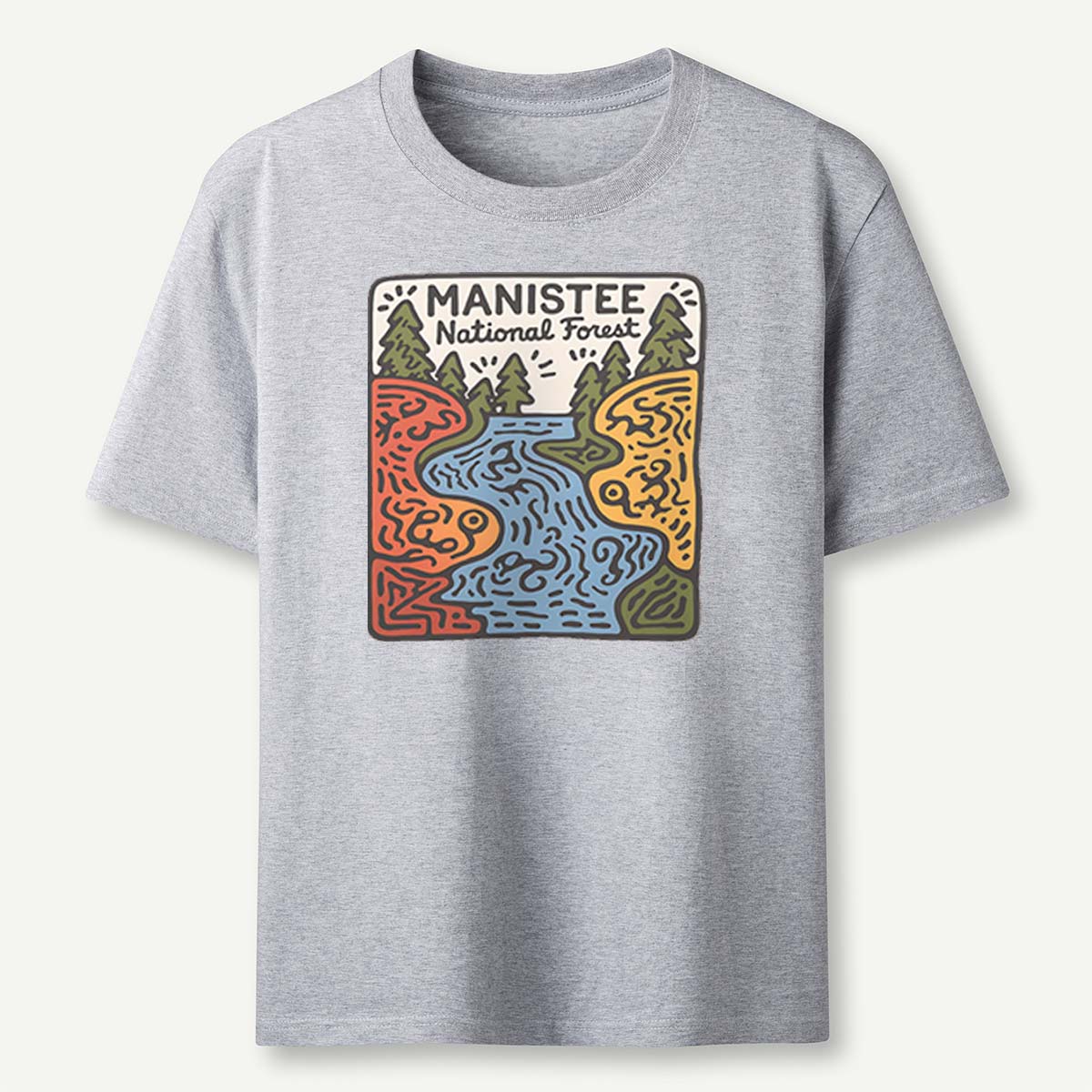 Manistee National Forest Tee Cotton Classic T-Shirt