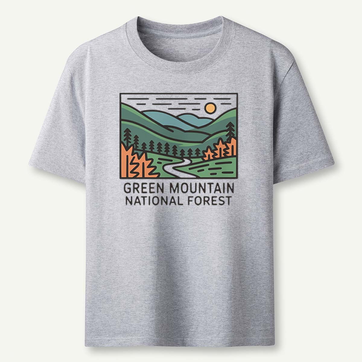Green Mountain National Forest Tee Cotton Classic T-Shirt